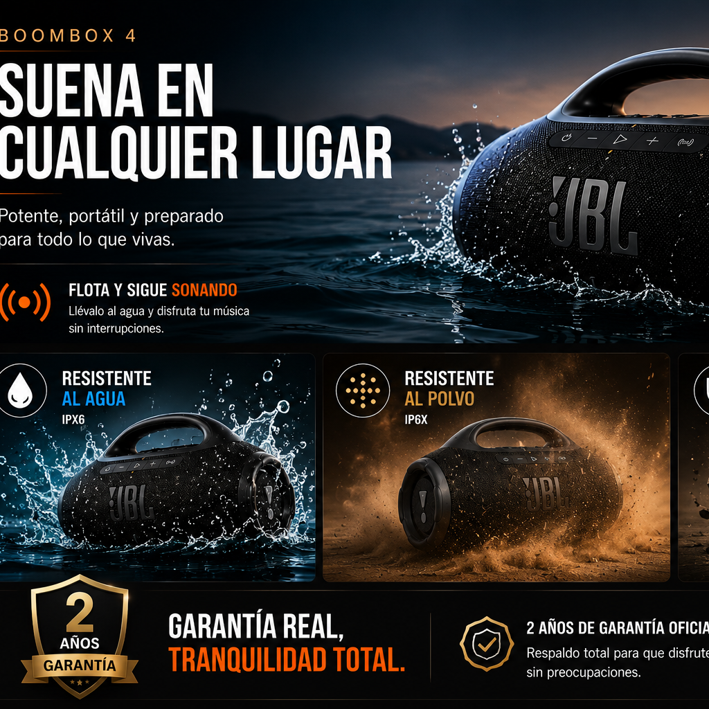 Parlante Jbl Boombox 4