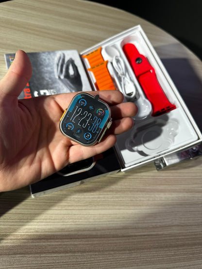 Reloj T900 Ultra Con 2 Pulso