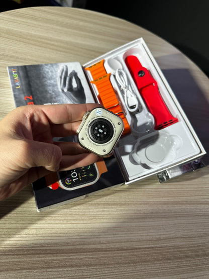 Reloj T900 Ultra Con 2 Pulso