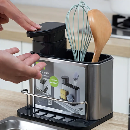 Organizador De Cubiertos Con Dispensador