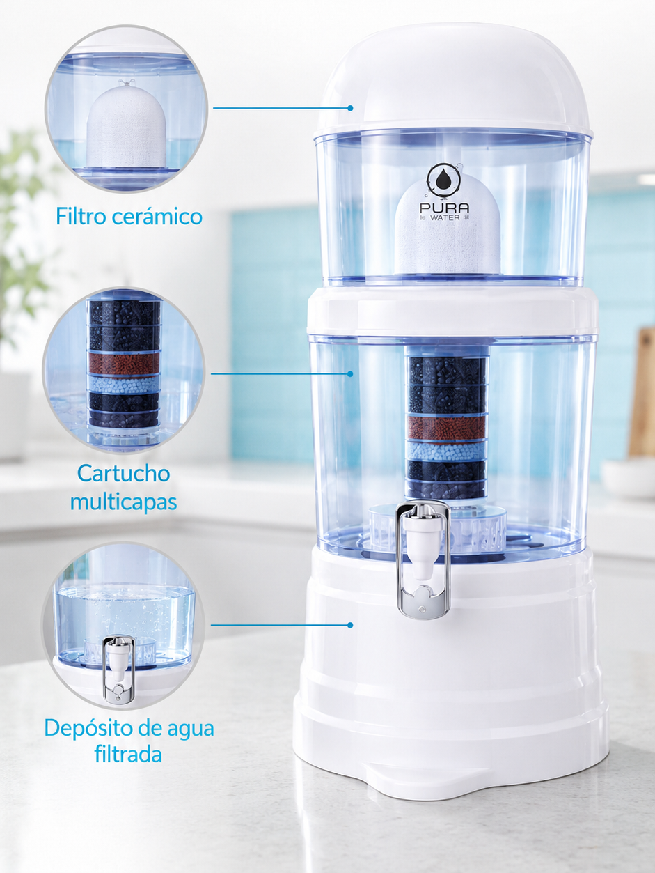 Filtro Purificador De Agua Bioenergetico